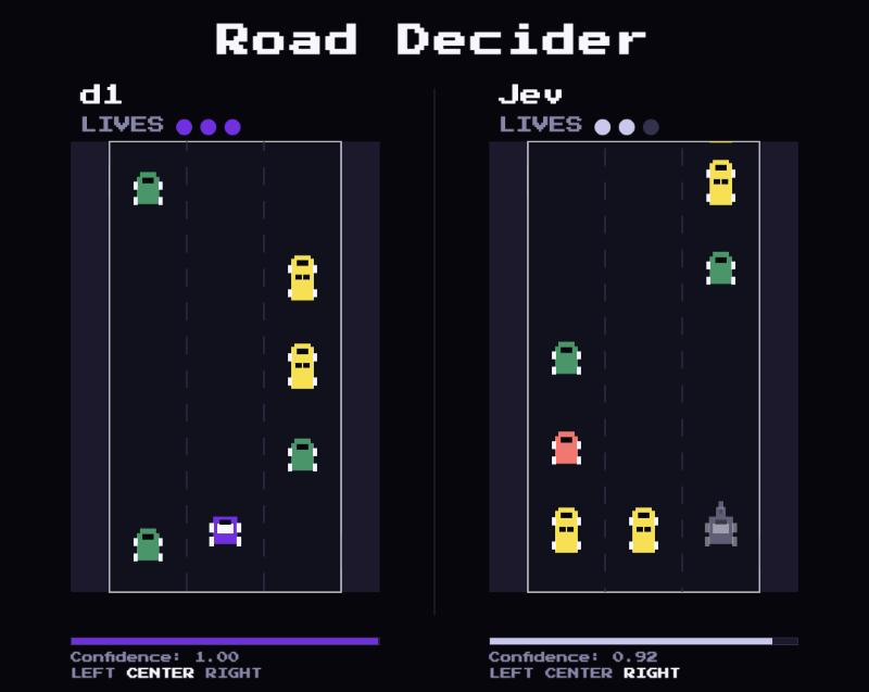 Road Decider demo