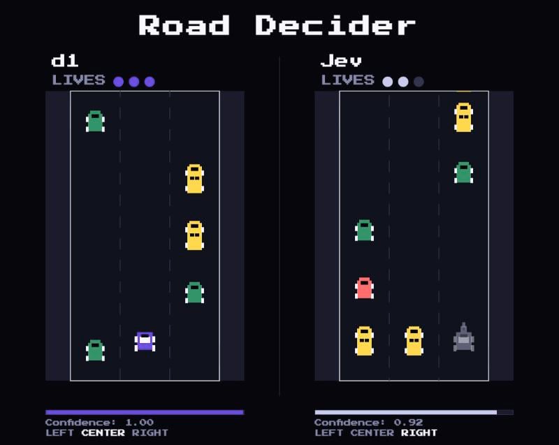 Road Decider demo