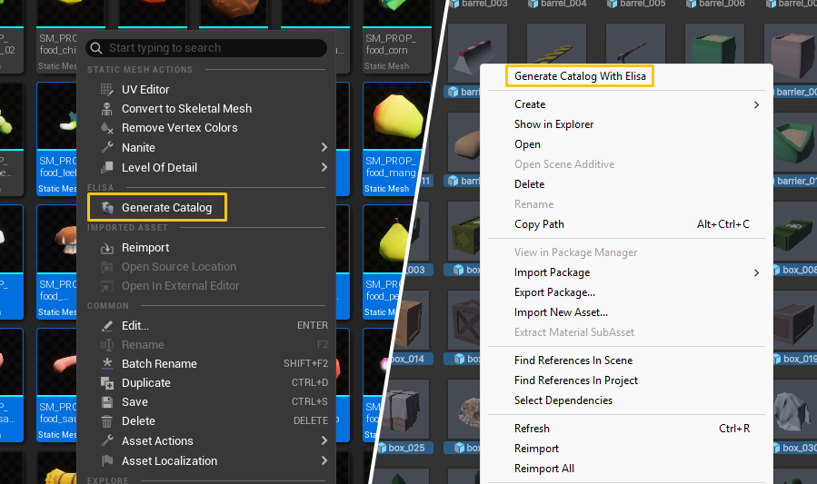 Generate Catalog Multiengine Pn