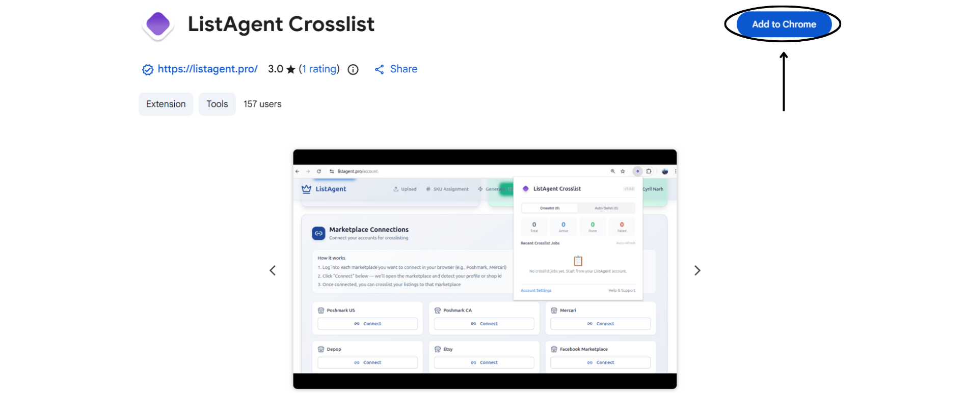 Add to Chrome