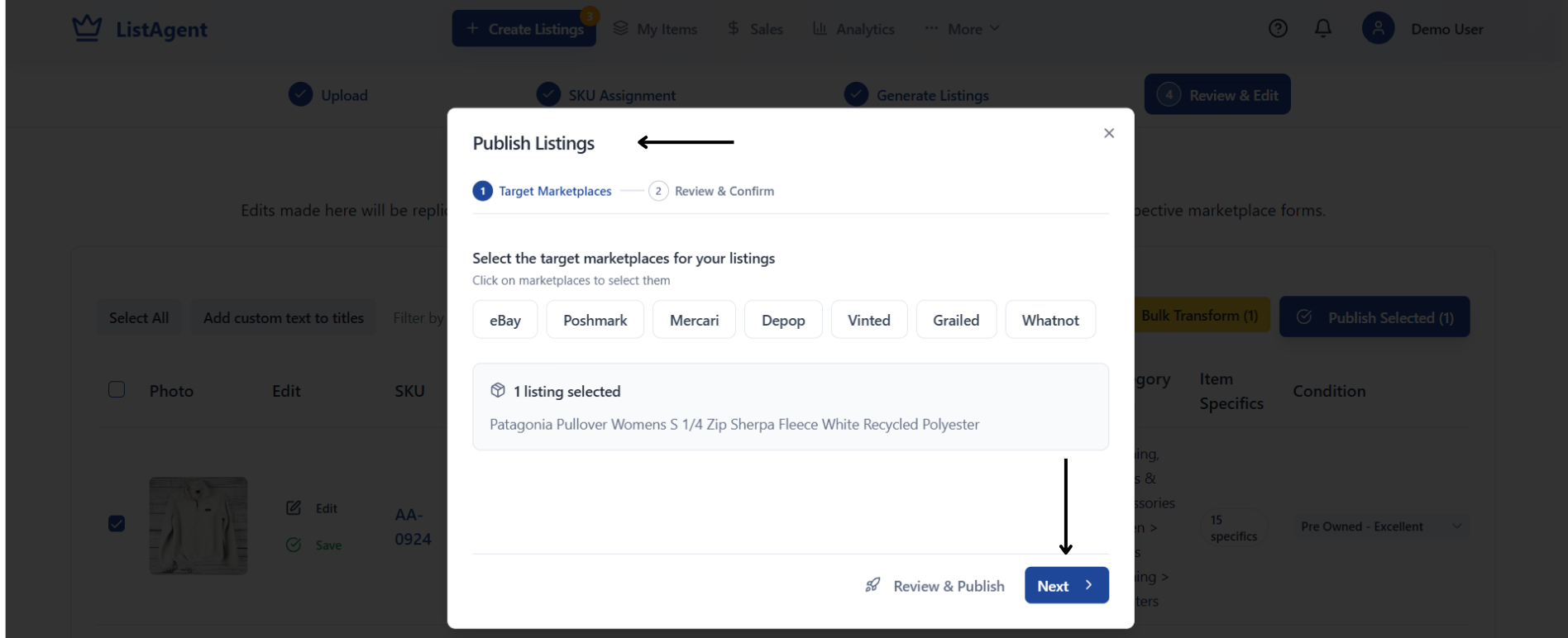 Select Marketplaces