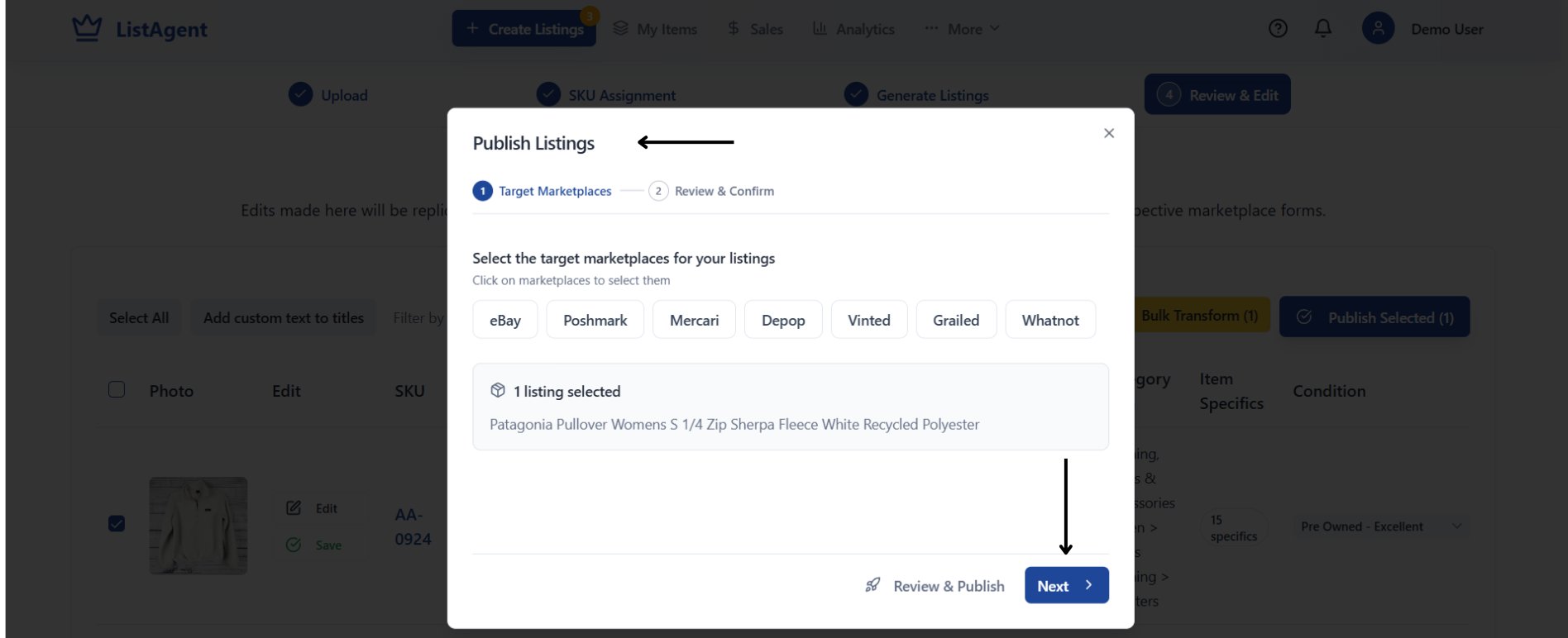 Select Marketplaces