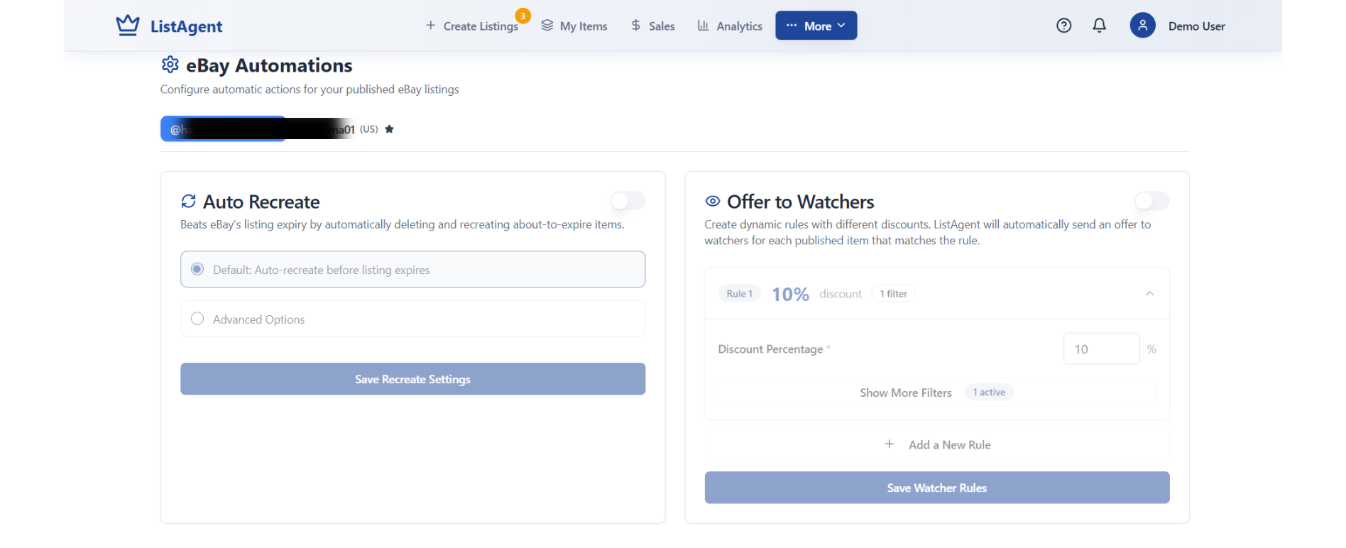 eBay Automations
