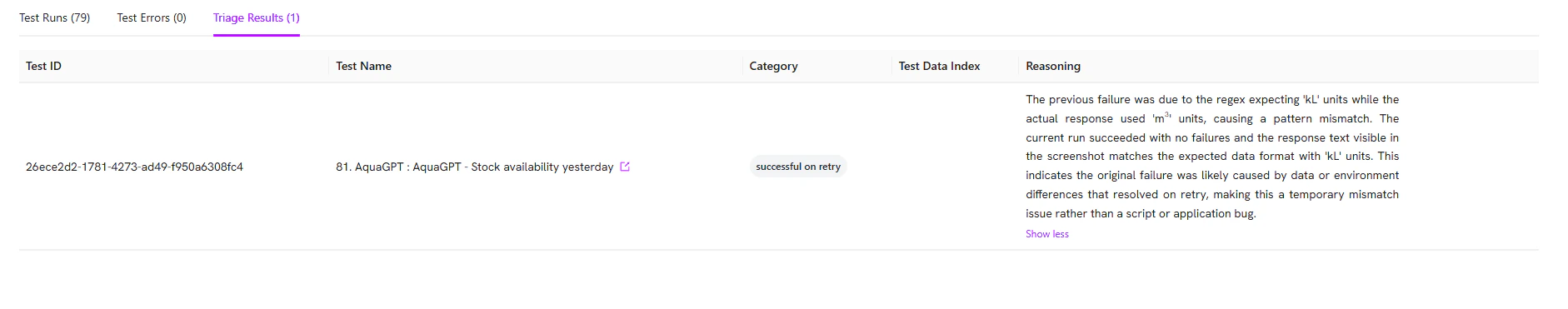 Test script