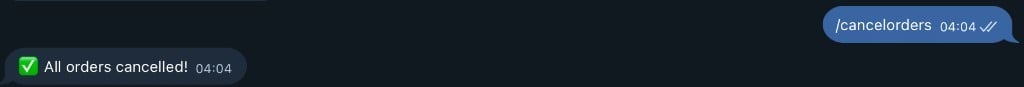 Cancel Orders Command