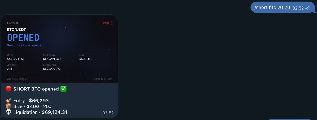 Short Command Step 1