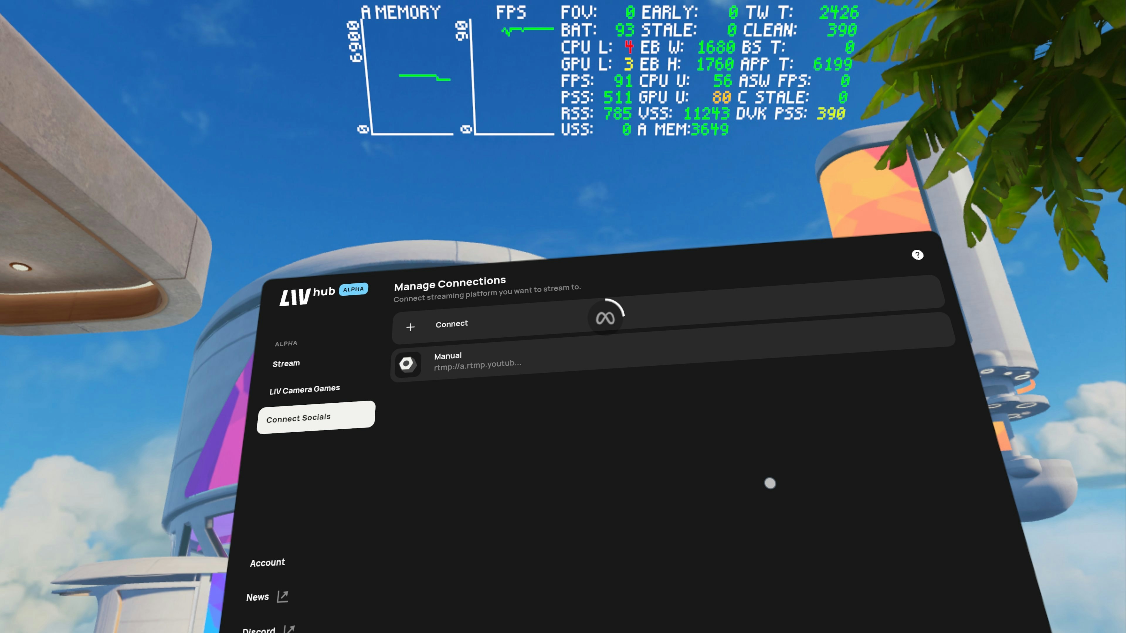 Livhub Connect Socials