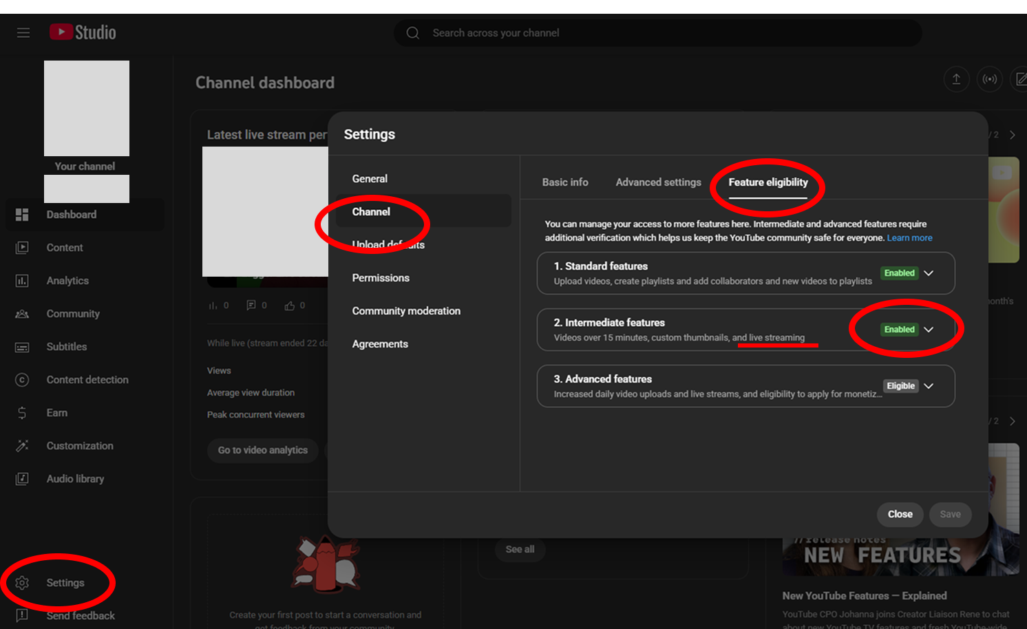 Livhub Yt Eligibility