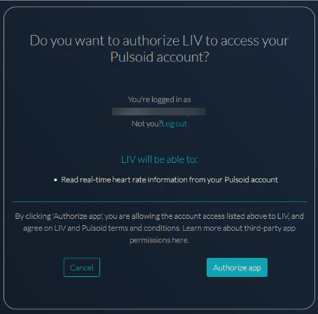 Pulsoidlogin