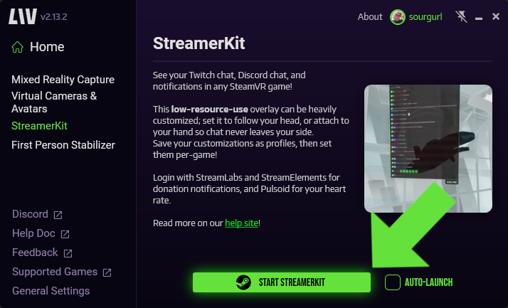 Startstreamerkit