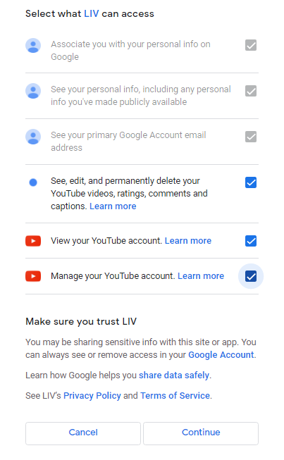 Streamerkit Youtube Perms