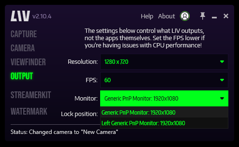 Output Monitor