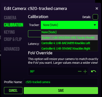 Liv Tracked Camera