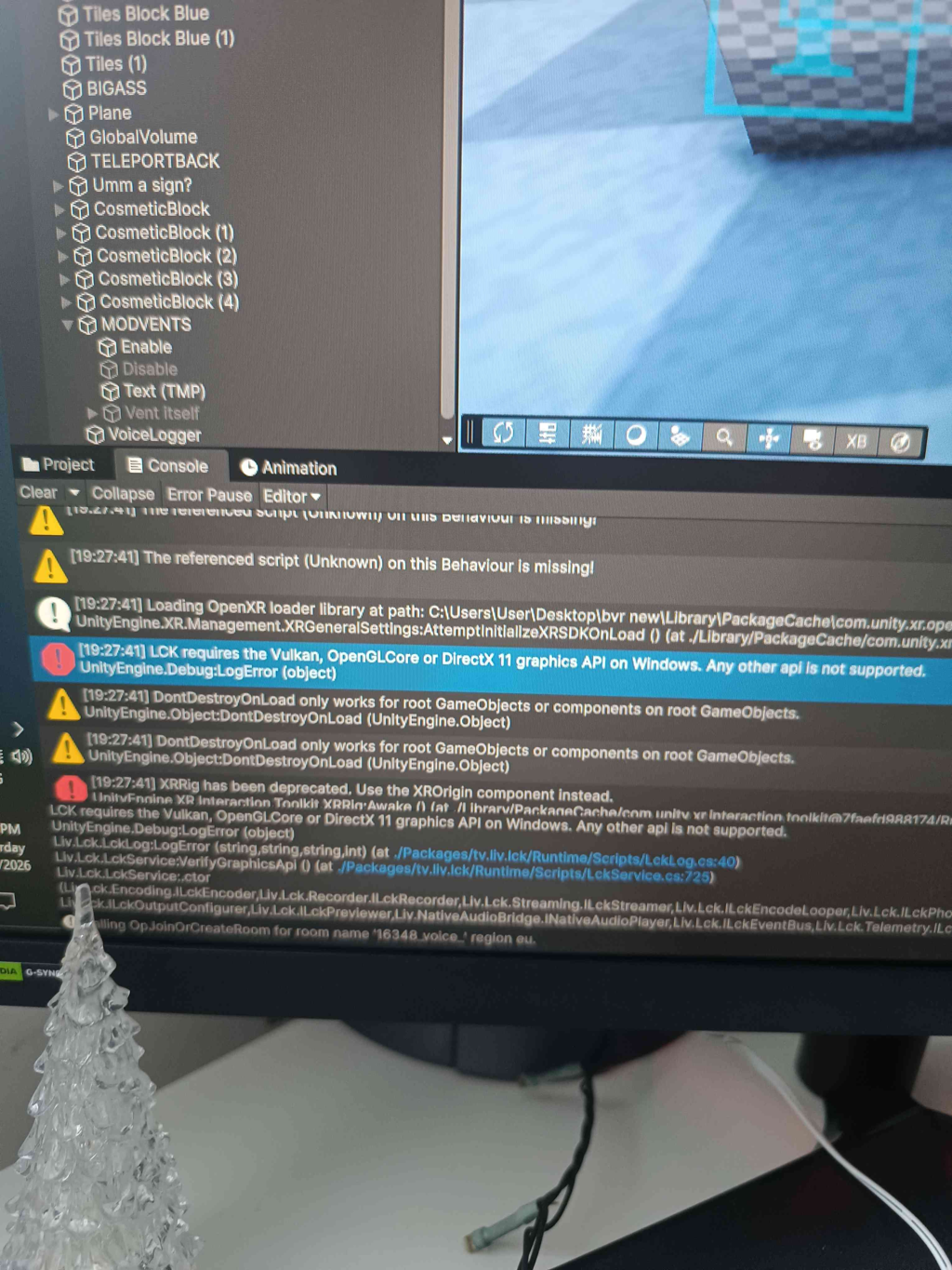 Troubleshooting - LCK Documentation