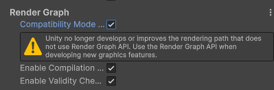 Rendergraph Compatibility Mode