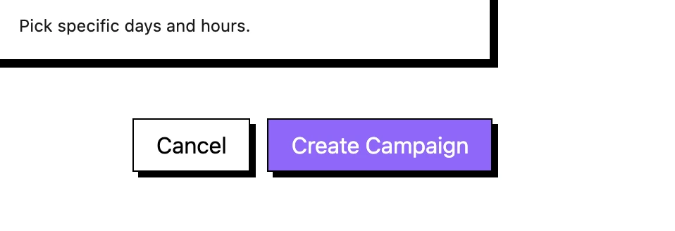 Publish campaign