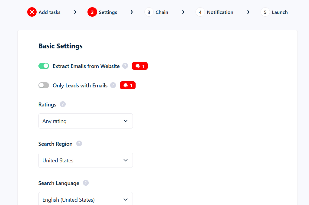 Claimed Status Filter dropdown with all, verified_only, and unverified_only options