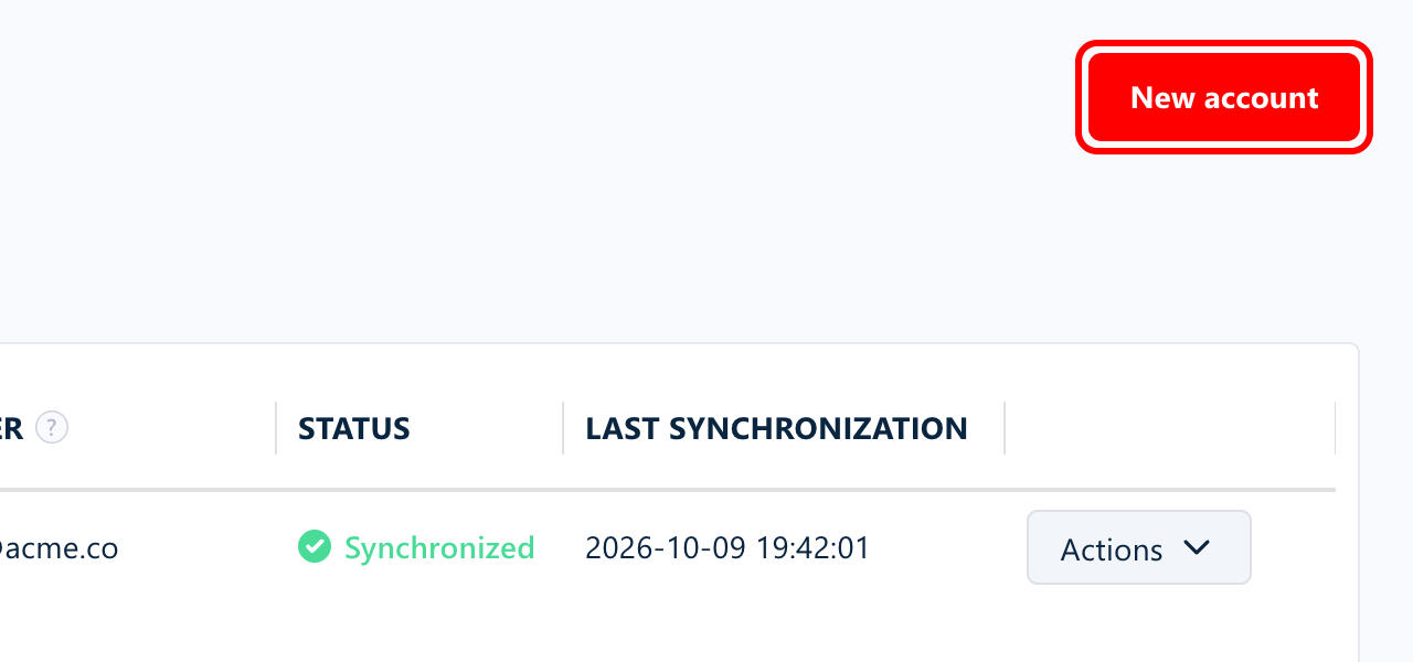 lobstr.io Accounts page with the New account button highlighted