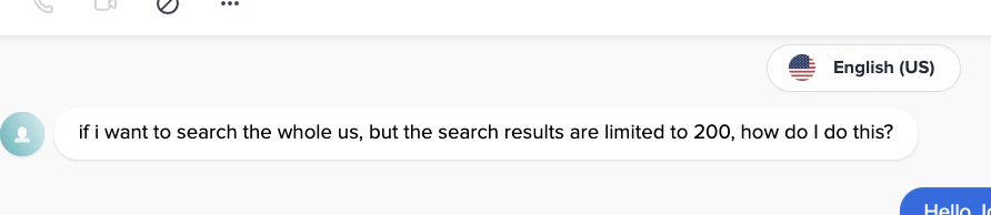 How to collect all listings from a country