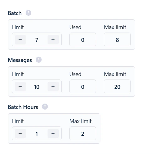 Leboncoin messaging limits