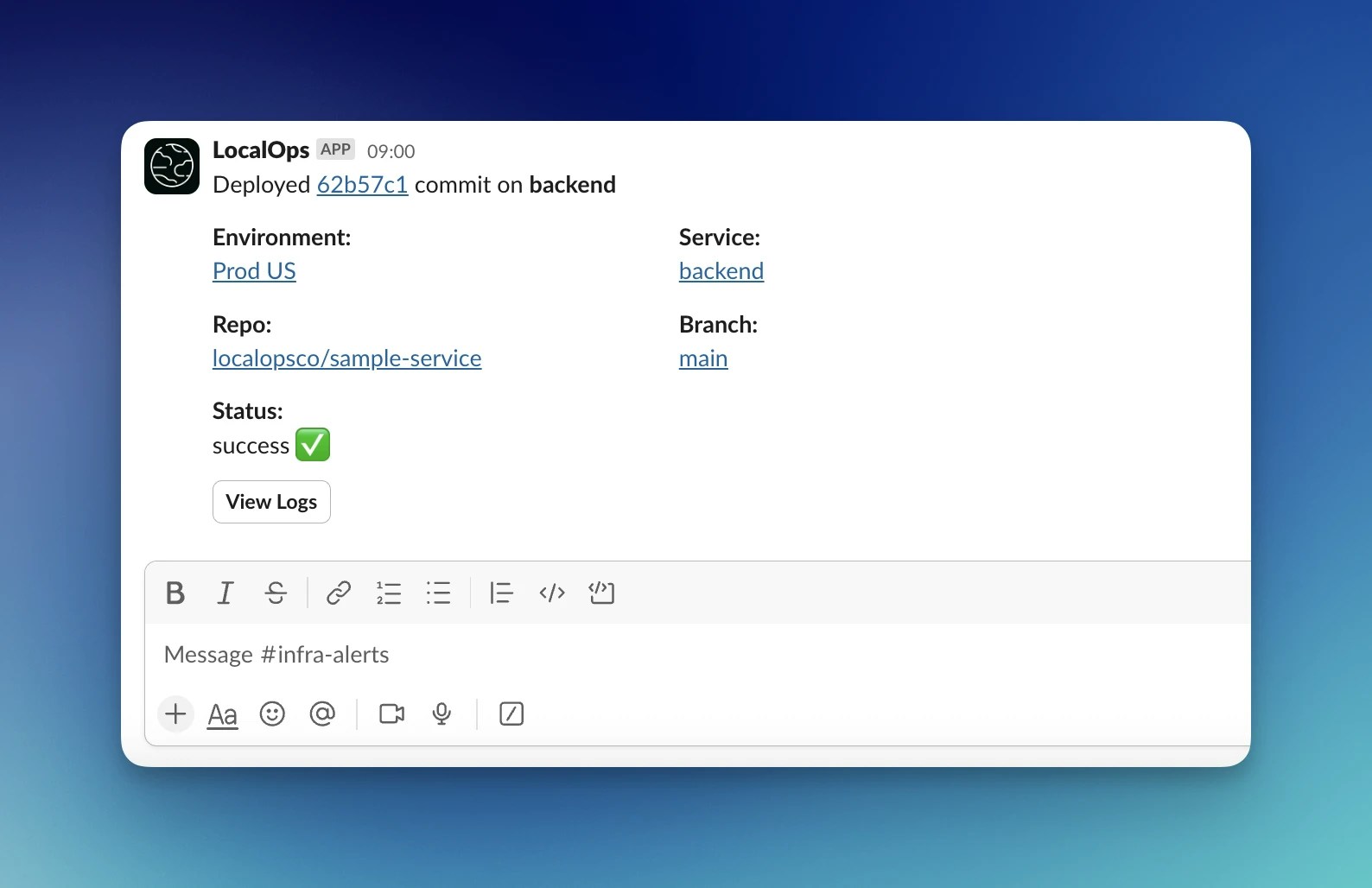 Slack Integration