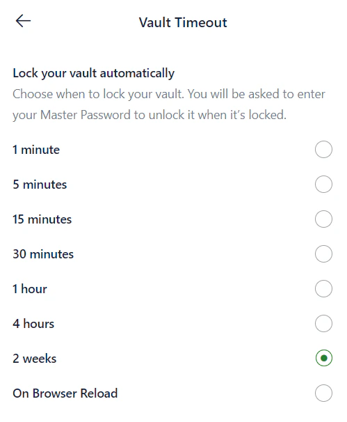 Adjust timeout on Mobile