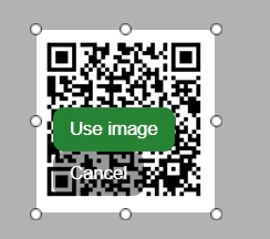 Scan QR code on the extension