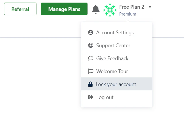 Lock the Windows app