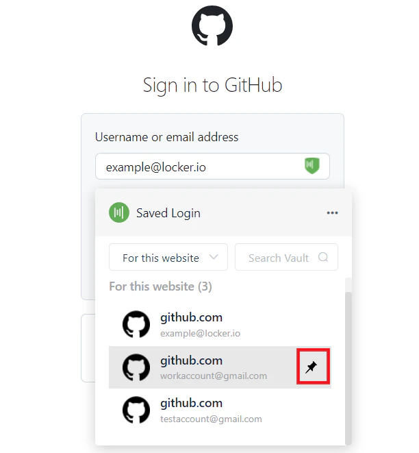 Danh sách tài khoản trên trang web