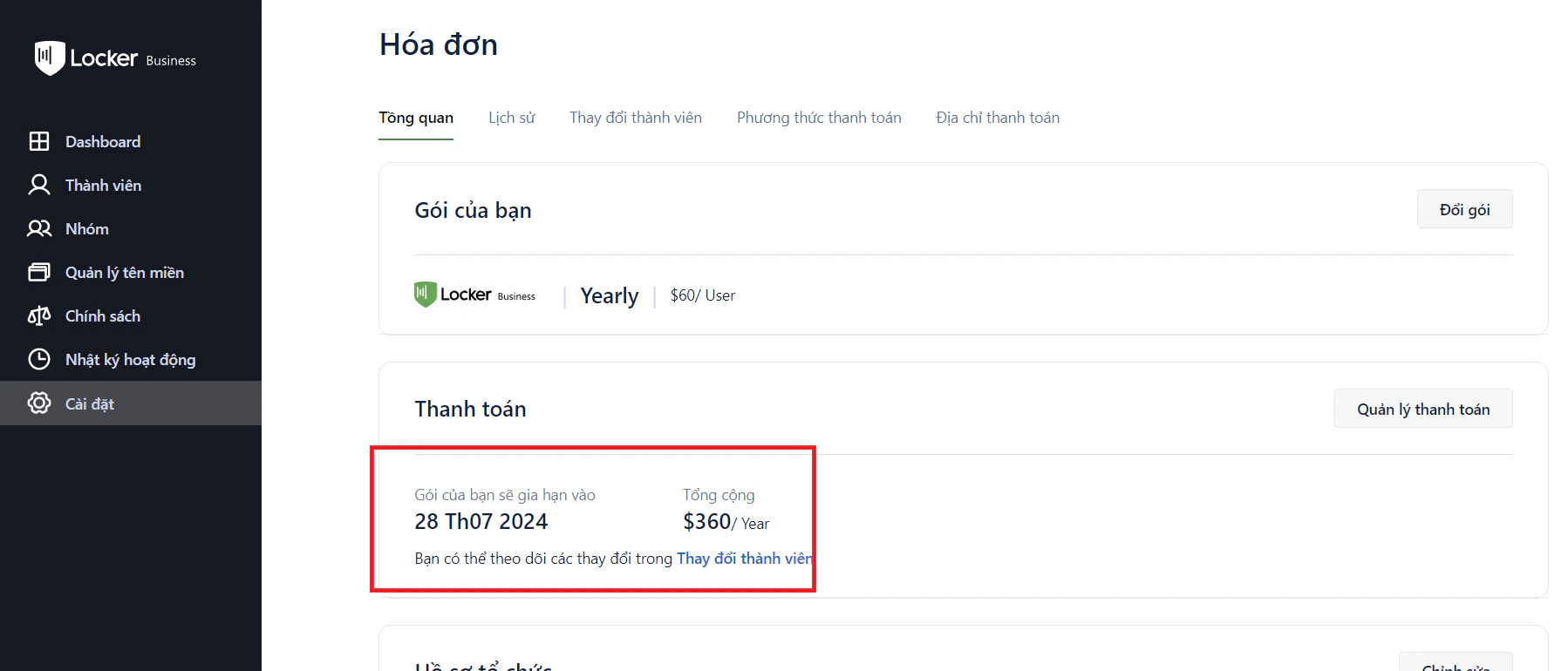 Gia hạn đăng ký