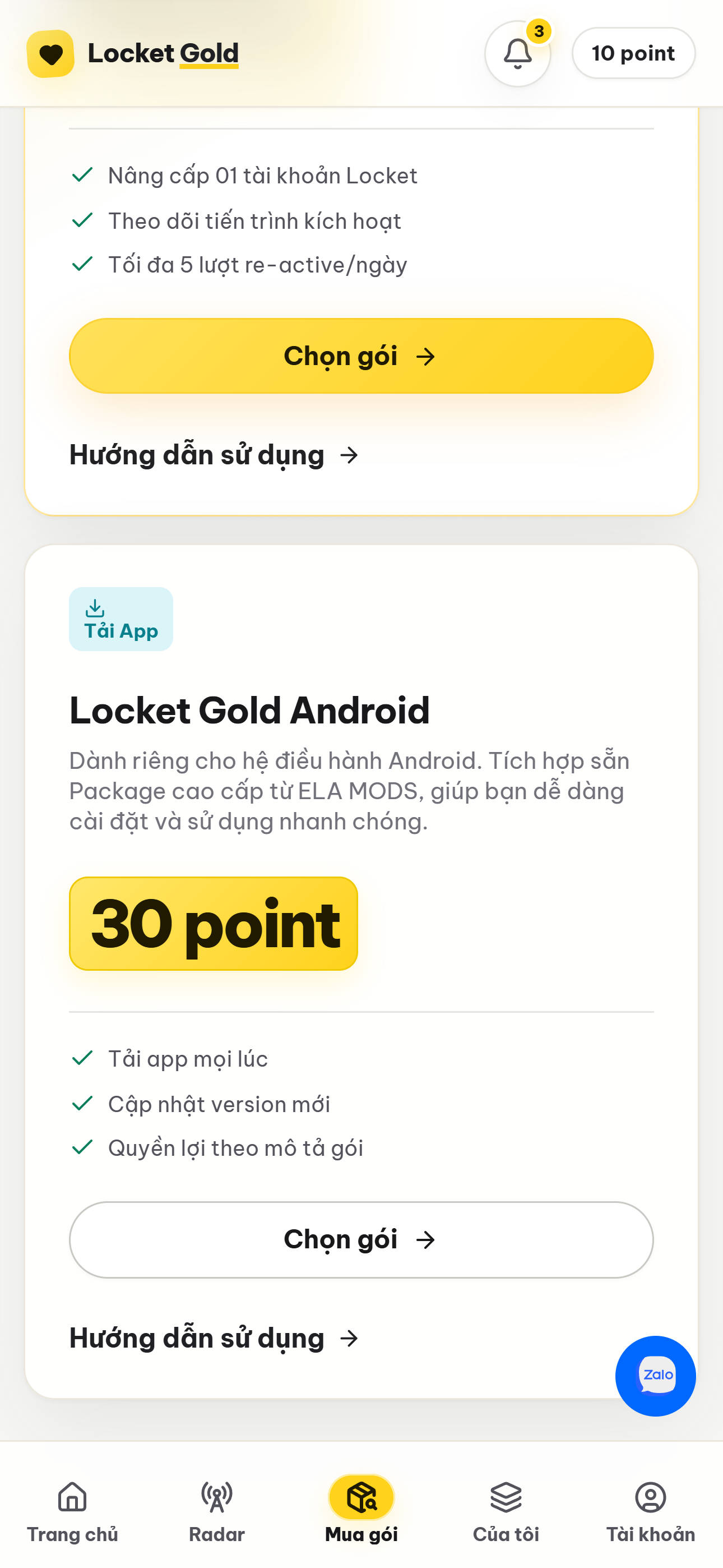 Locket Gold App(i Phone 14 Pro Max)