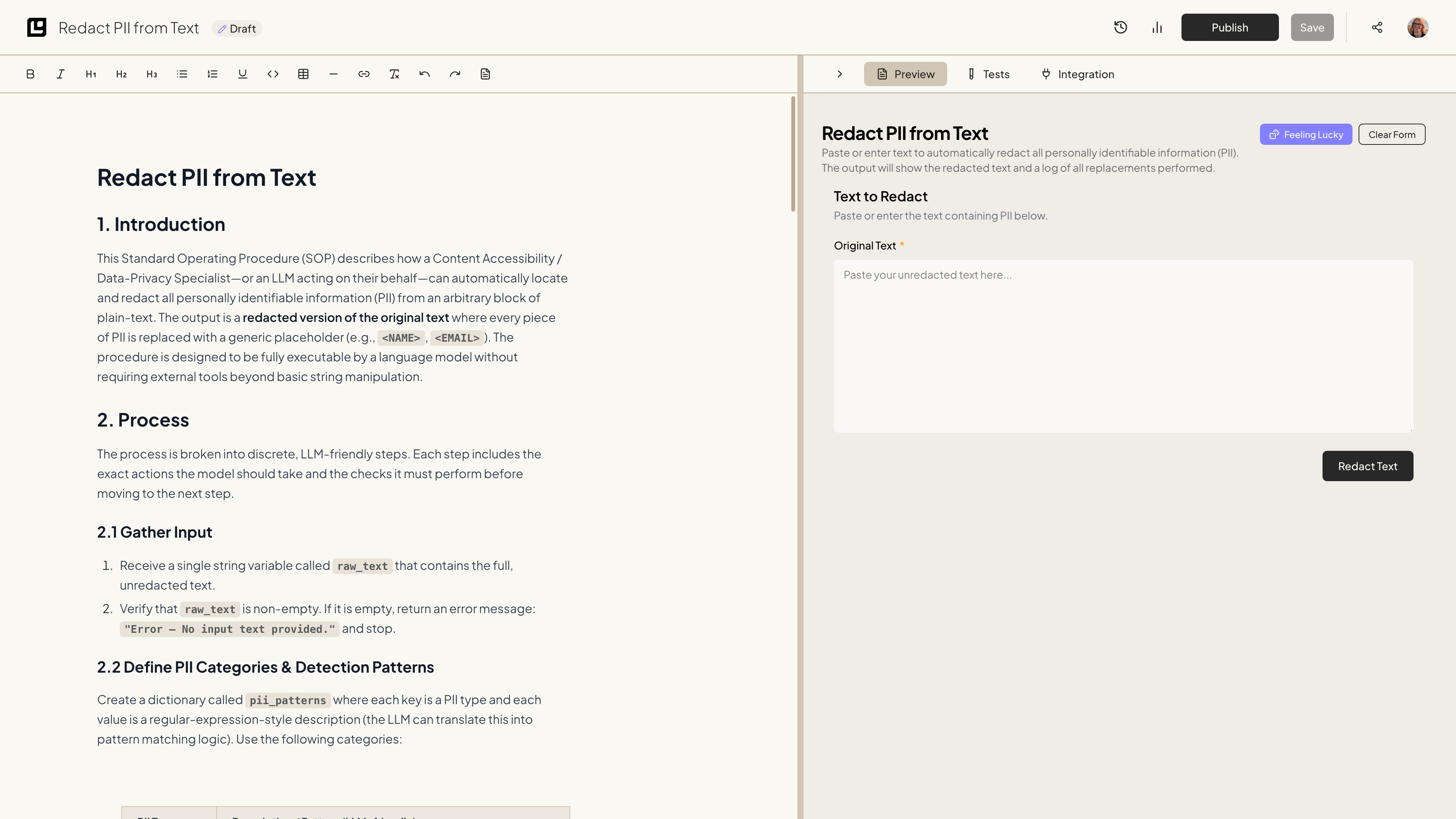 document-editor