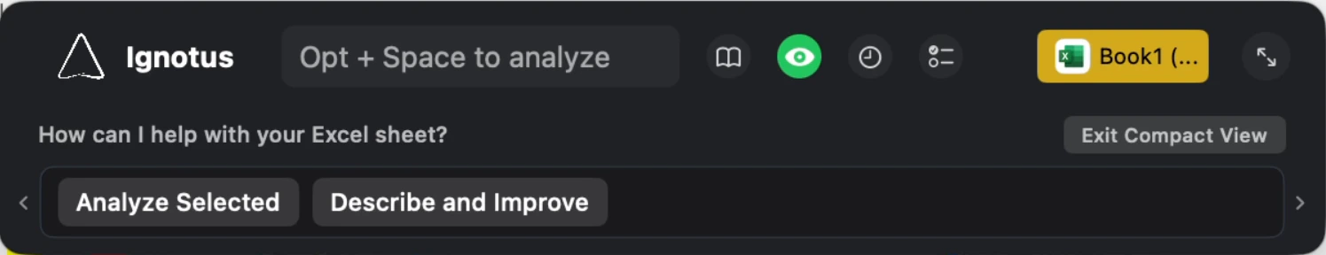 The main Logical window with the Sentry Mode icon shown in its active (green) state.