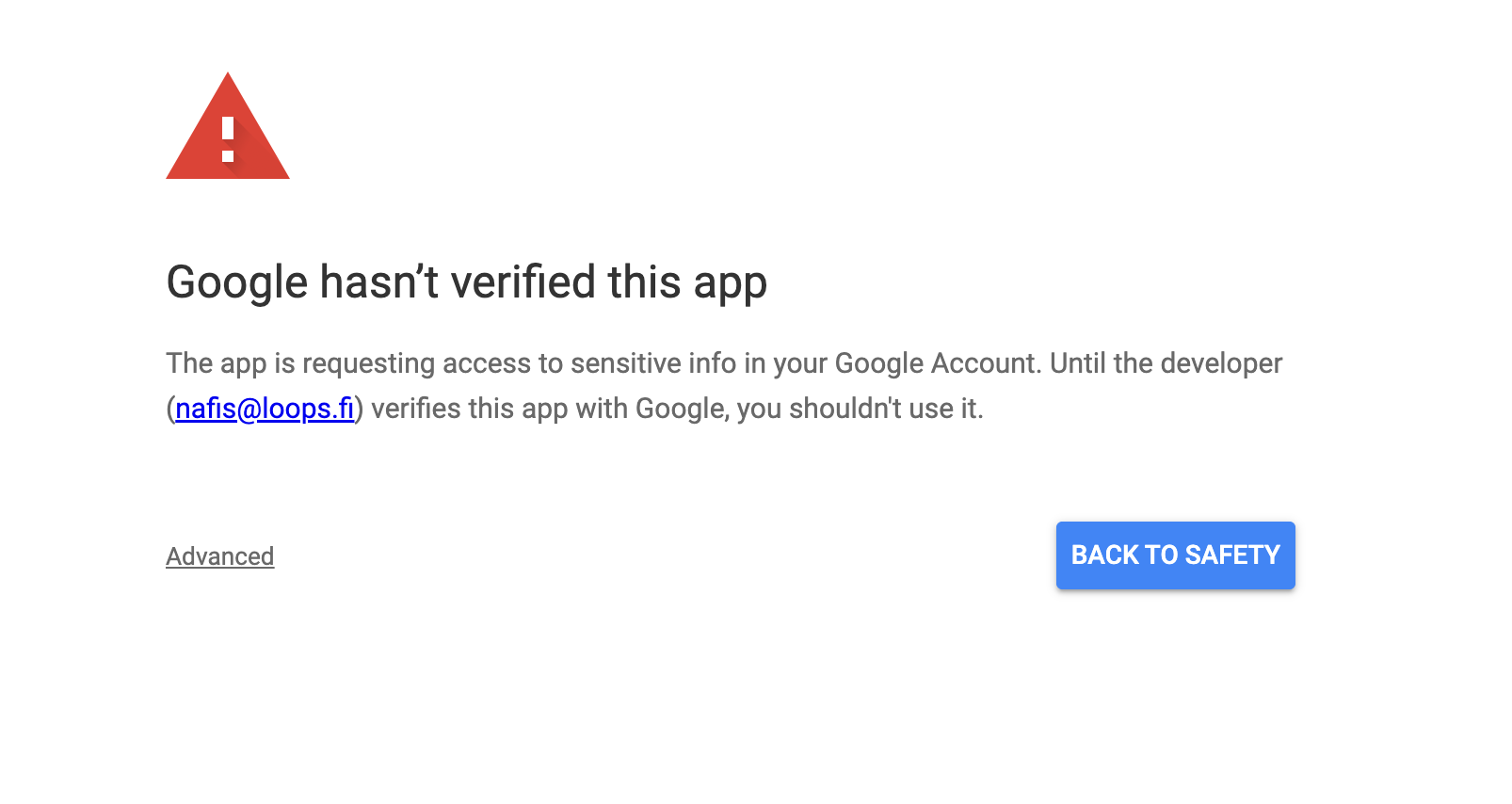 Google Ads OAuth Flow