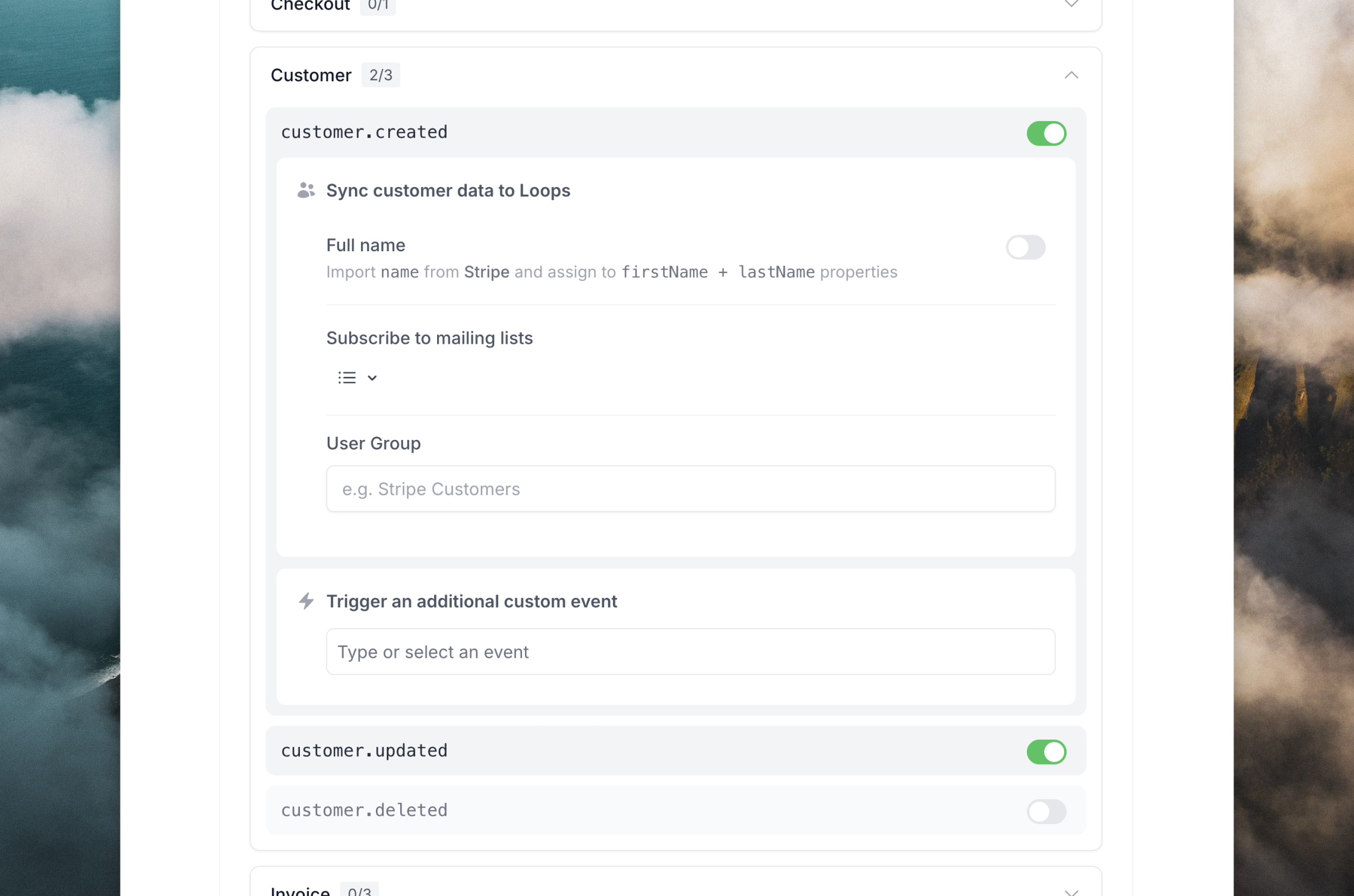 Incoming webhooks - Loops