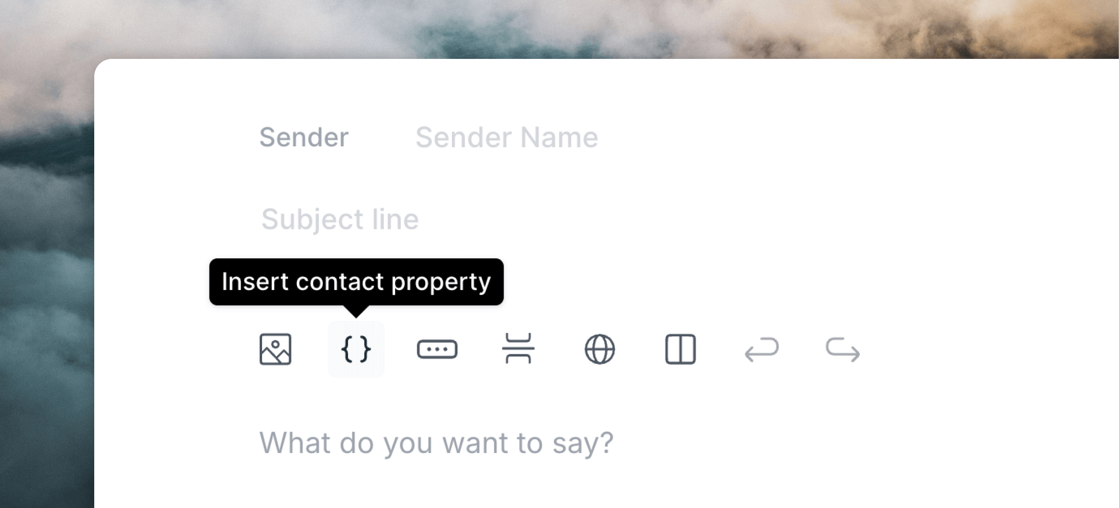 Adding personalization