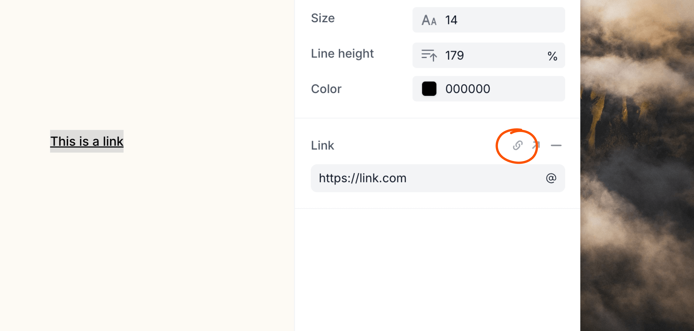 Disable tracking