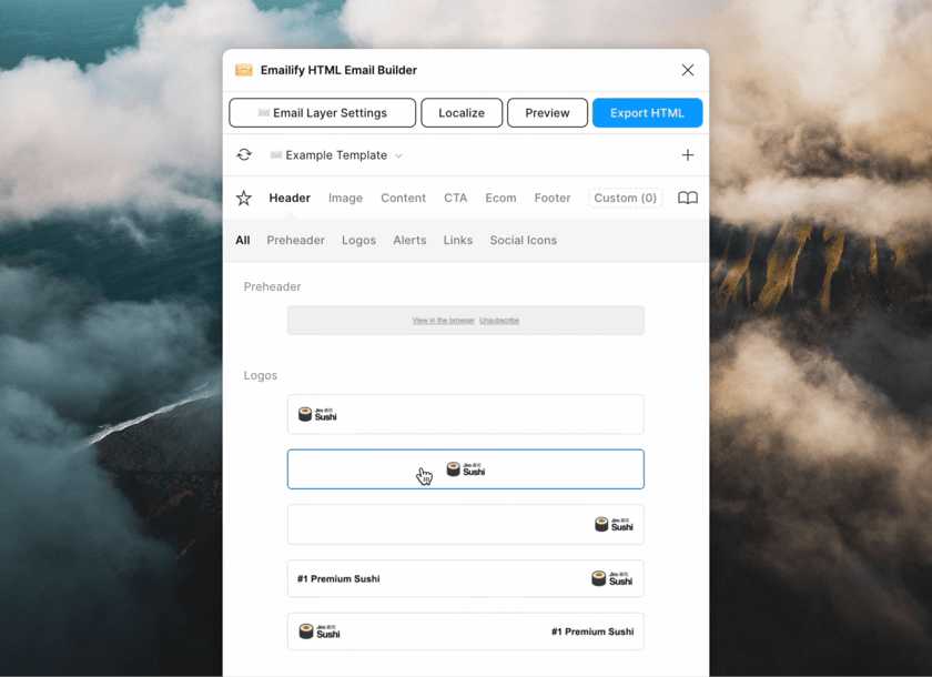 Uploading a custom email - Loops