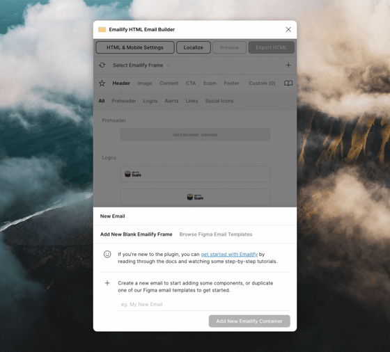 Uploading a custom email - Loops