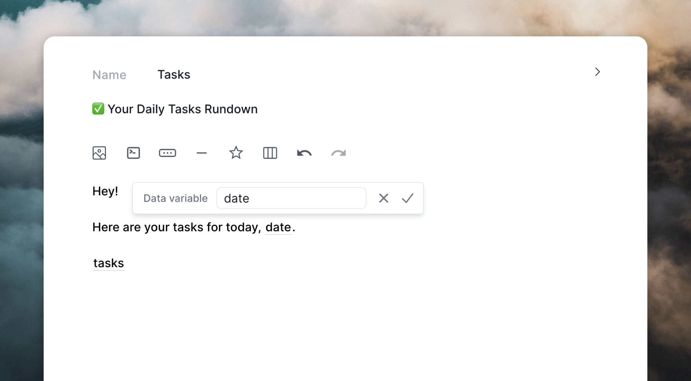 Creating a transactional email in Loops