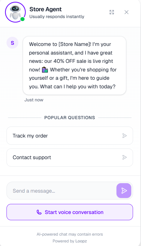 Widget Preview Example