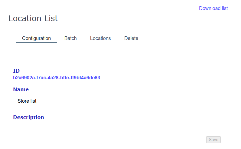 Location List 11