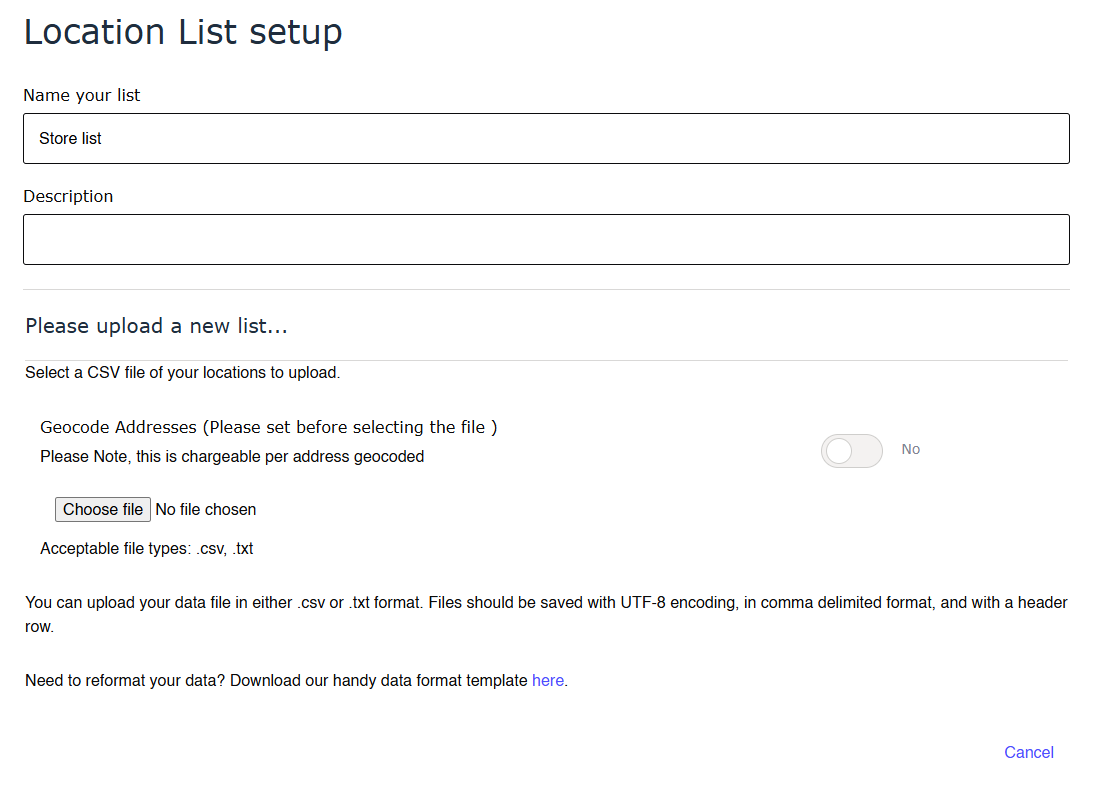 Location List 3
