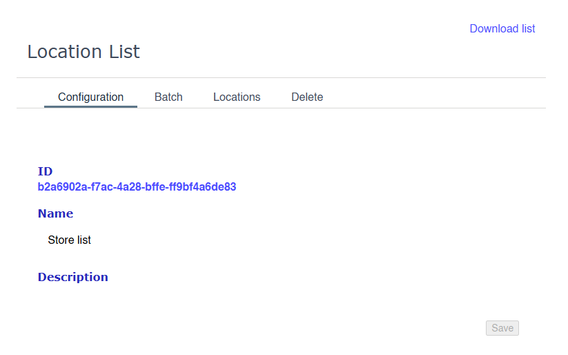 Location List 5