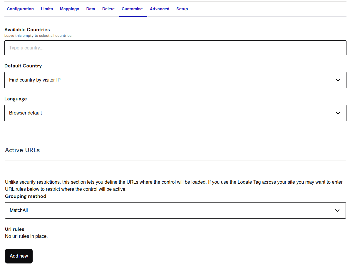 Address Validation Customise