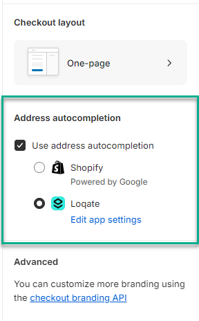Address Autocompletion