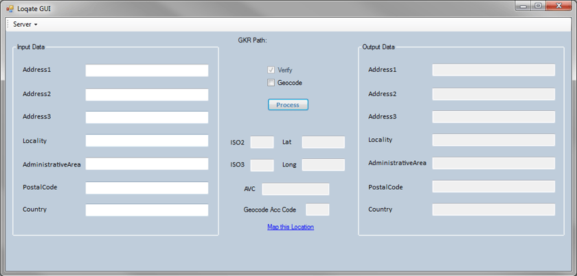 .net Gui Example Creating a Simplified Verify Demo GUI in C# Using the Loqate .NET API ...