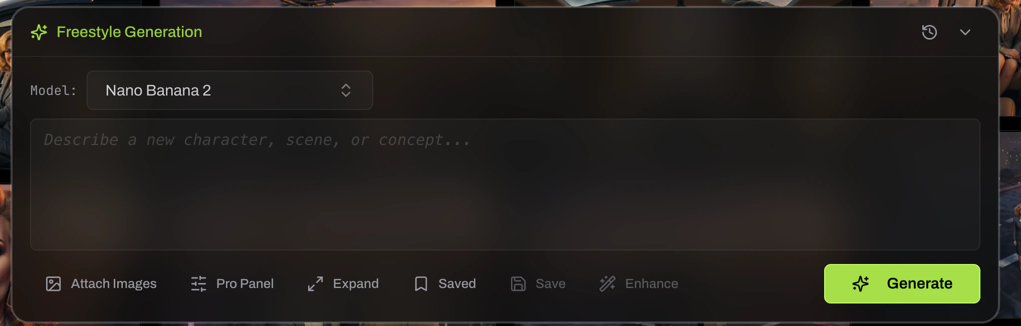 Command Bar collapsed state