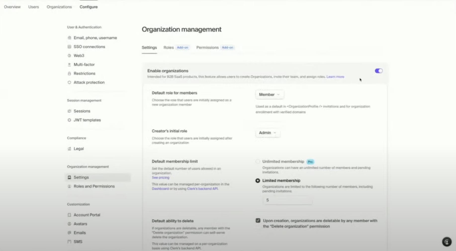 Organization Management Clerk Pn