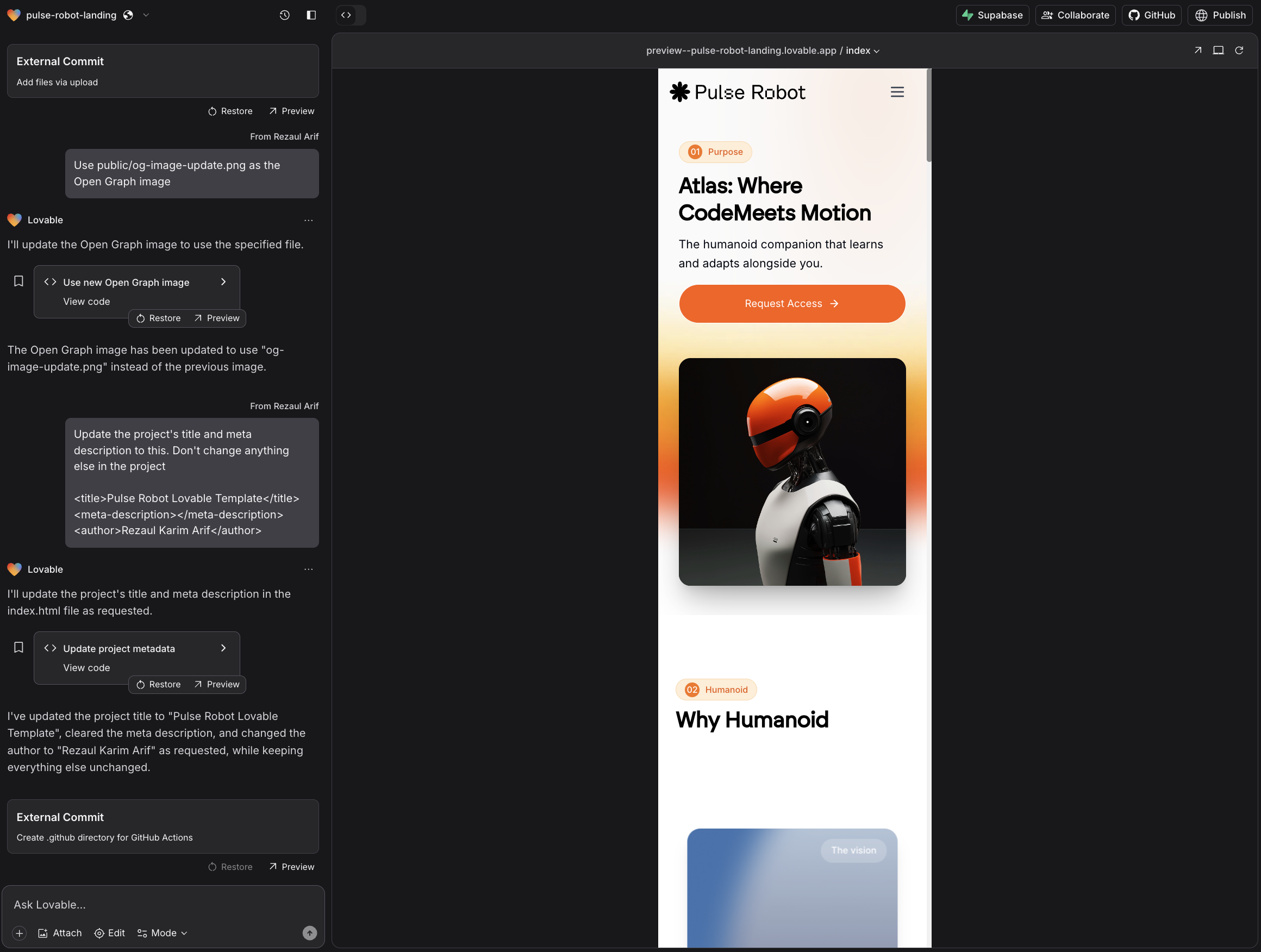 Mobile Responsive website